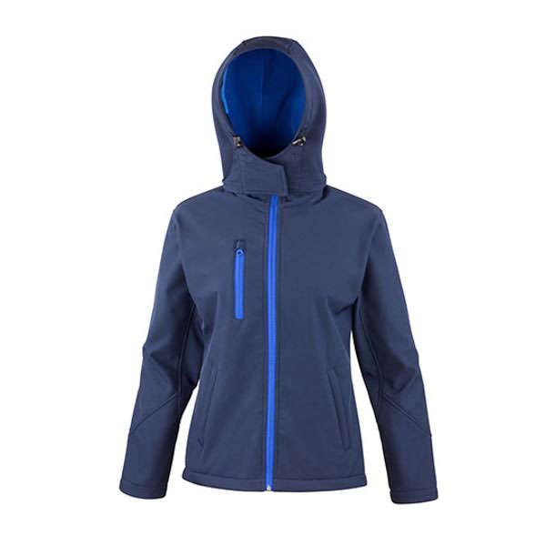 Result Core Ladies` TX Performance Hooded Soft Shell Jacket RT230F