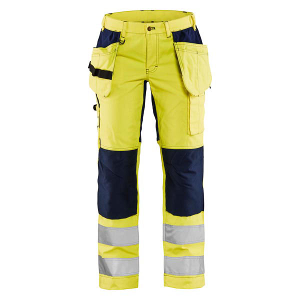 Blåkläder Damen High Vis Bundhose mit Stretch 71631811