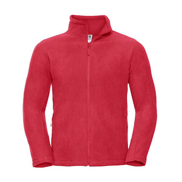 Russell Men`s Full Zip Outdoor Fleece Z8700