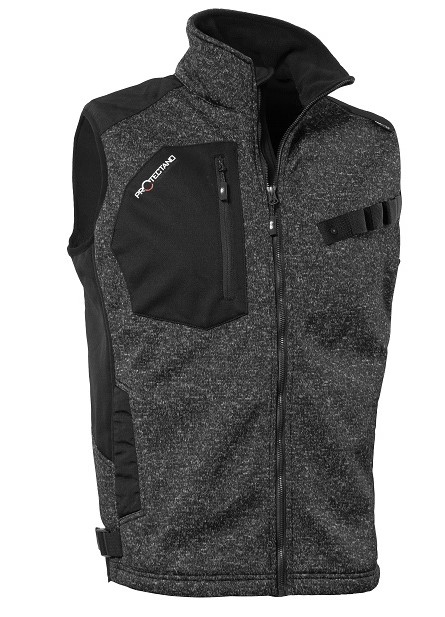 Protectano Strickfleece- weste Softshell VGCA54