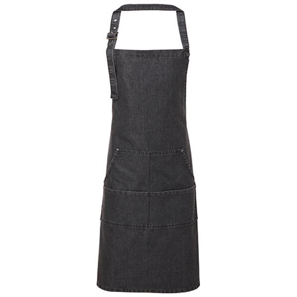 Premier Workwear Jeans Stitch Denim Bib Apron PW126