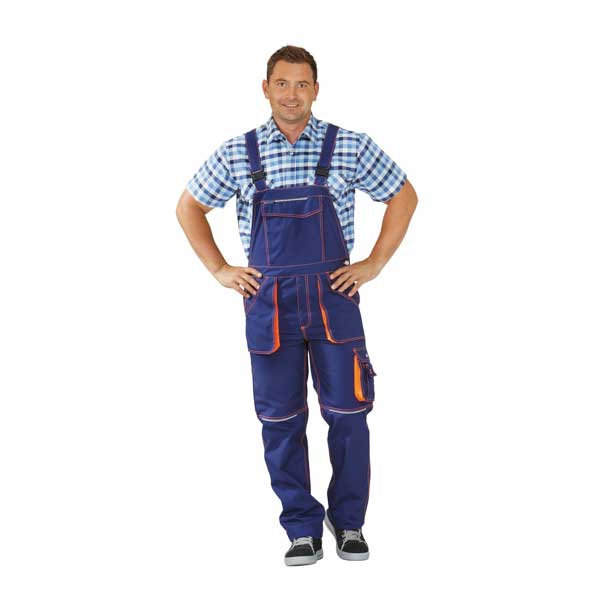PLANAM Latzhose Basalt Neon 6230