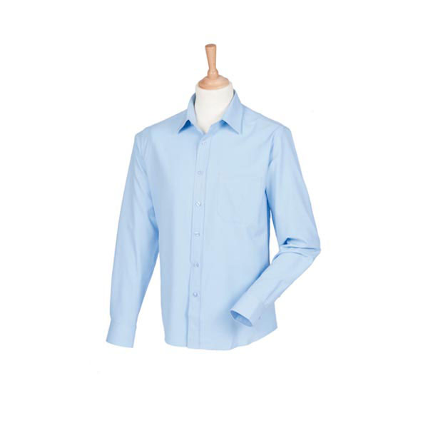 Henbury Men`s Wicking Long Sleeve Shirt W590