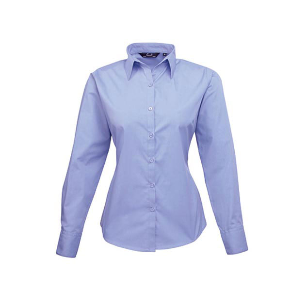 Amperbus Premier Damen Bluse langarm Poplin PW300
