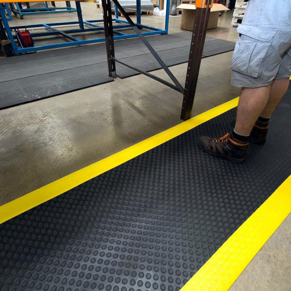 COBA Arbeitsplatzmatte Orthomat Dot Black AD010003