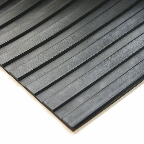 COBA Gummimatte COBArib Black RR010010