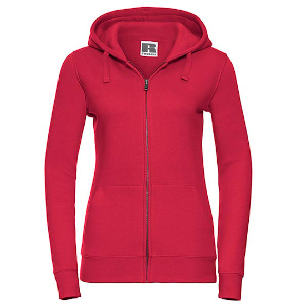 Russell Ladies` Authentic Zipped Hood Jacket Z266F