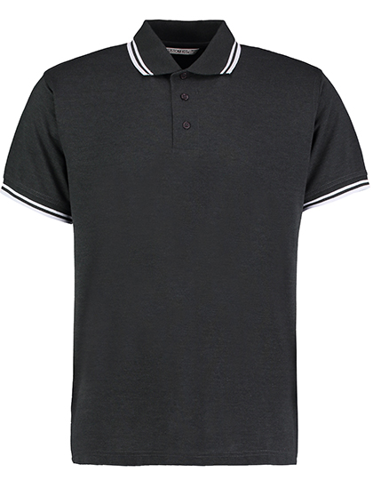 Kustom Kit Poloshirt Classic Fit Tipped Collar K409