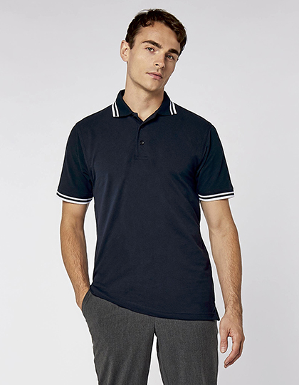 Kustom Kit Poloshirt Classic Fit Tipped Collar K409