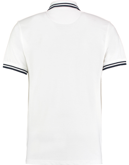Kustom Kit Poloshirt Classic Fit Tipped Collar K409