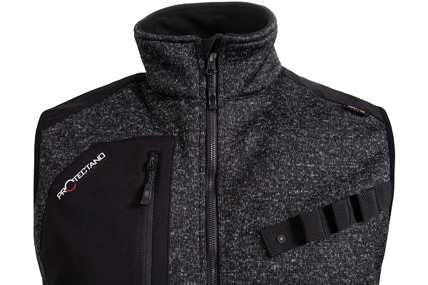 Protectano Strickfleece- weste Softshell VGCA54