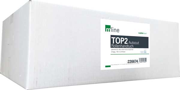 mline Rollenhandtücher AUTOCUT 2-lag. 226674
