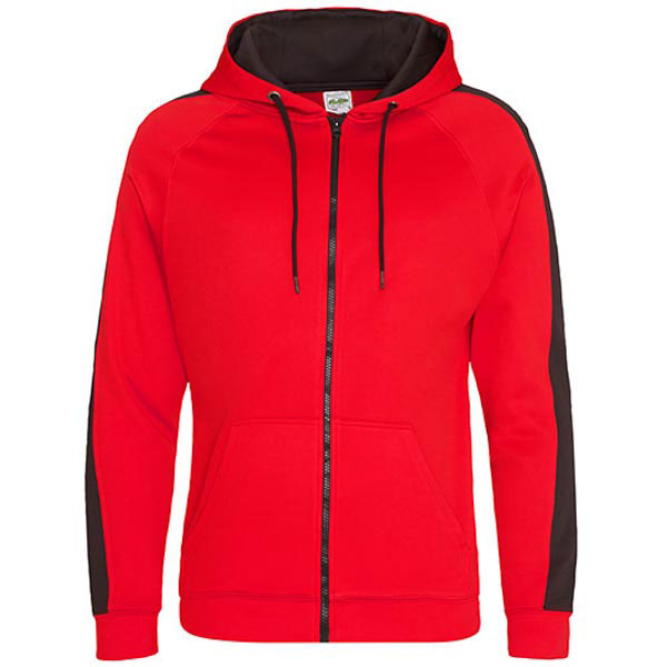 Just Hoods Sports Polyester Zoodie JH066
