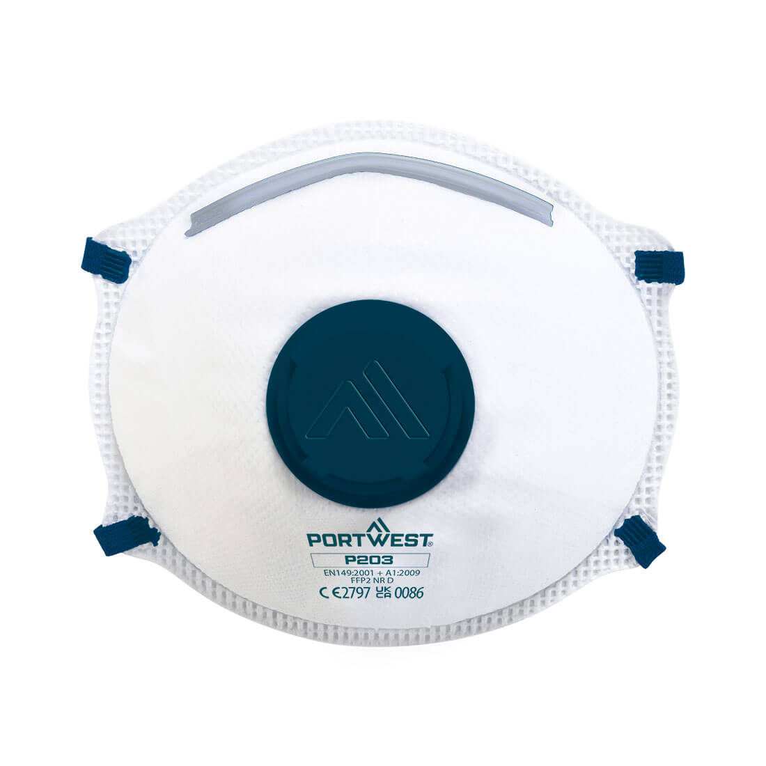 Portwest FFP2 NR D Atemschutzmaske P203 (10er Packung)