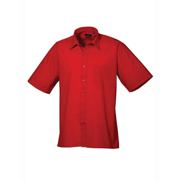 Premier Workwear Poplin Short Sleeve Shirt PW202