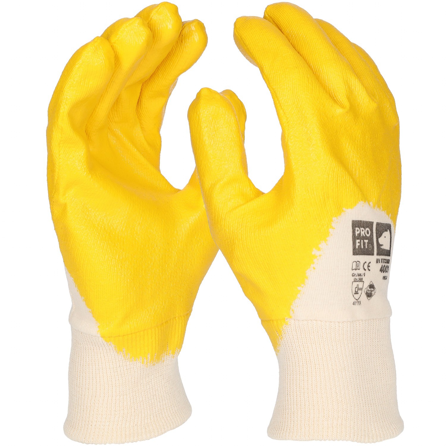 Pro-Fit® Premium Nitril-Handschuh 3/4 SAVANNE