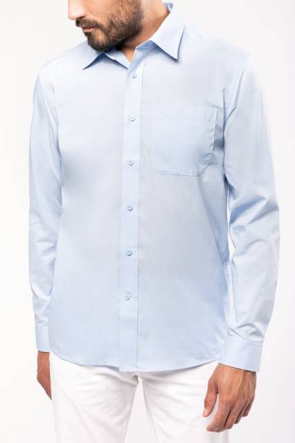 KARIBAN Hemd Popeline K545