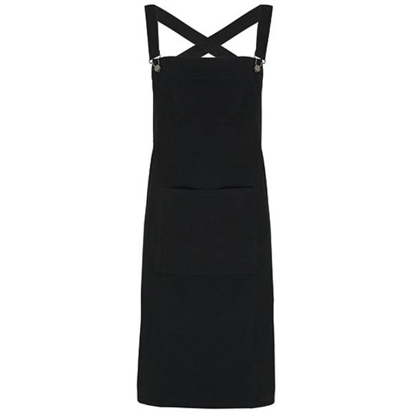 Premier Workwear Cross Back Barista Bib Apron PW129
