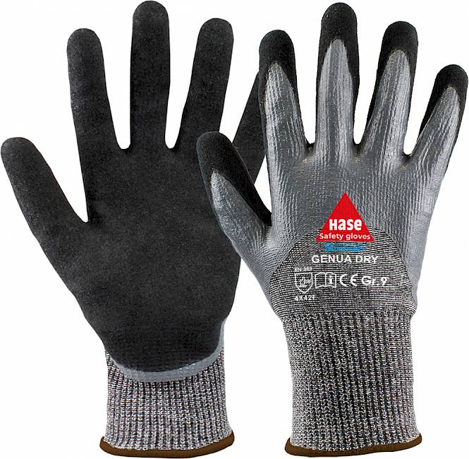 HASE Schnittschutz Handschuhe GENUA DRY
