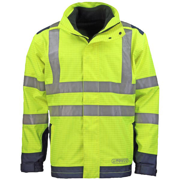 Prevent ® Trendline Wetterschutz-, Flamm- und Warnschutzjacke 3850G