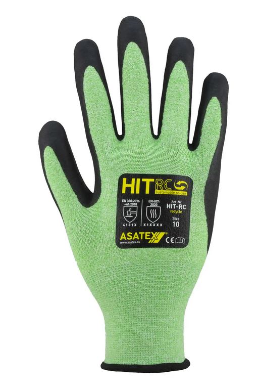 Asatex Nitril Handschuhe recycelt HIT-RC