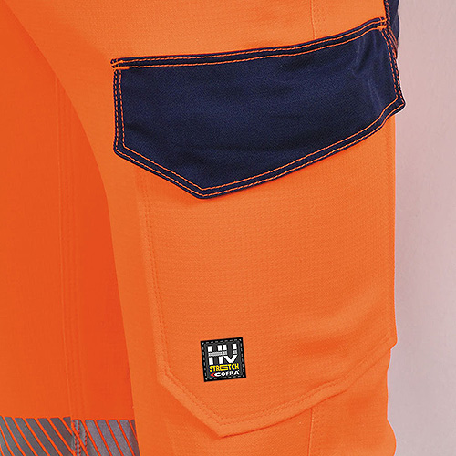 Cofra Warnschutz Bundhose Stretch GUATIRE