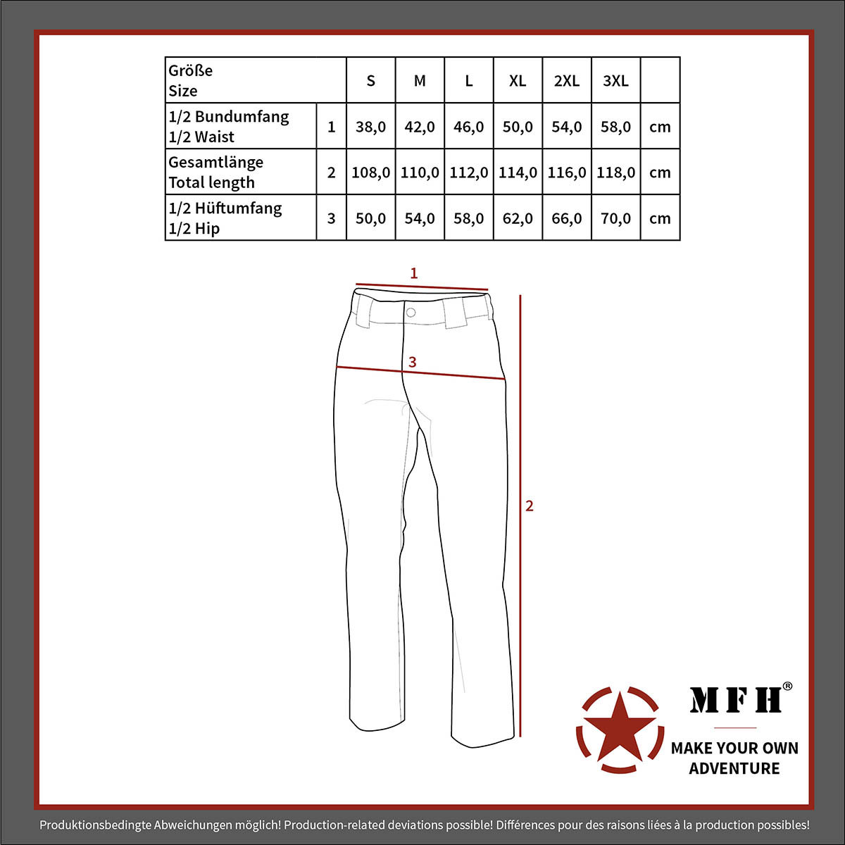 MFH Softshell Hose, "Allround" 01765A