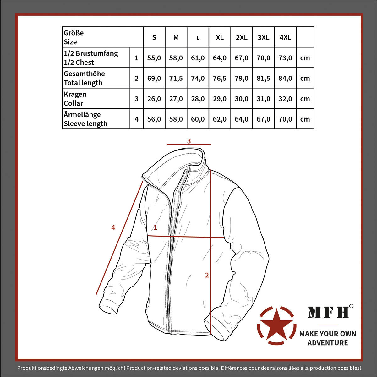 MFH Sweatjacke, "Tactical" 00630A