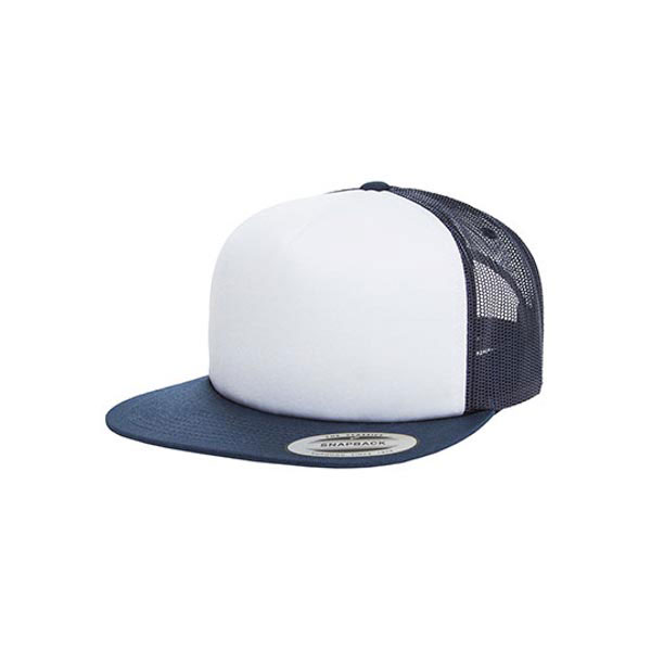FLEXFIT Foam Trucker with white Front FX6005FW
