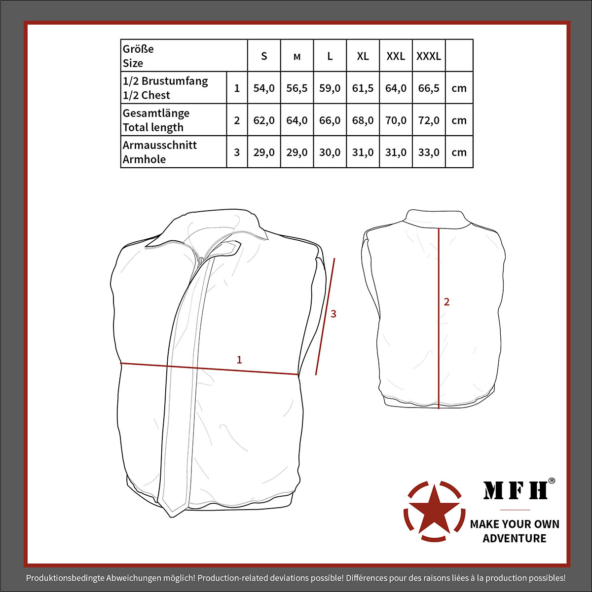 MFH Outdoor Weste 04253A