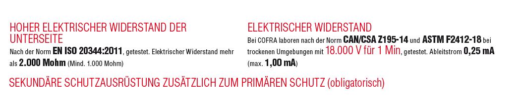 Cofra Sicherheitsschuhe NEW ELECTRICIAL SB