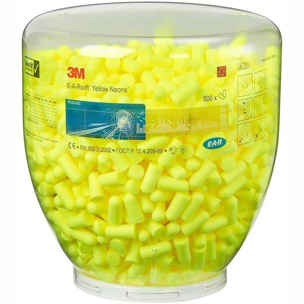 3M Nachfüllpack EAR SOFTSpender à 500 Paar, SNR 36