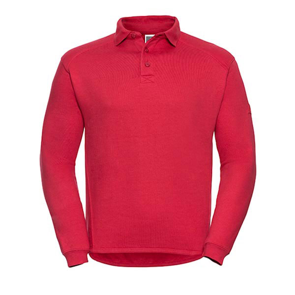 Russell Heavy Duty Workwear Collar Sweatshirt Z012