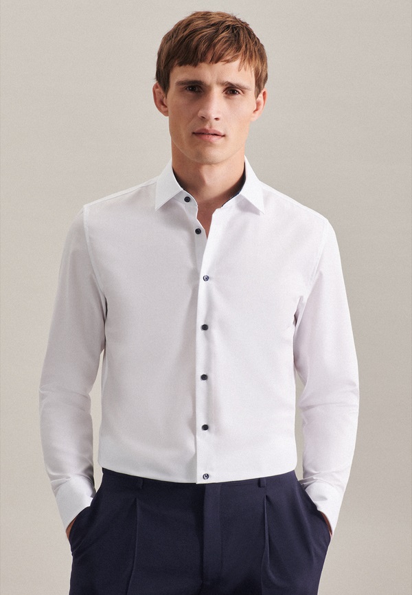 Seidensticker Hemd Popline Slim Fit SN693690