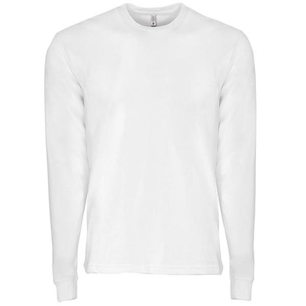 Next Level Apparel Unisex Sueded Long Sleeve Crew-T NX6411