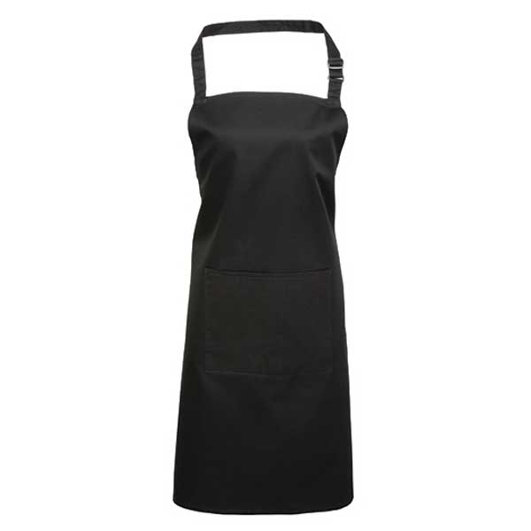 Premier Workwear Colours Bib Apron With Pocket PW154