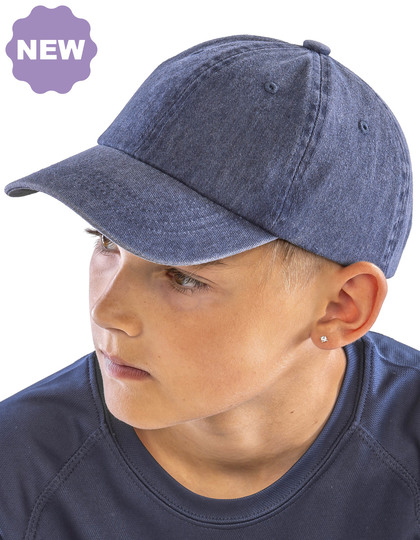 Junior Pure Cotton Vintage Cap RC092J