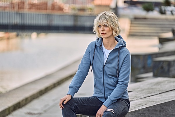 Tee Jays Womens Fashion Full Zip Hood TJ5436N