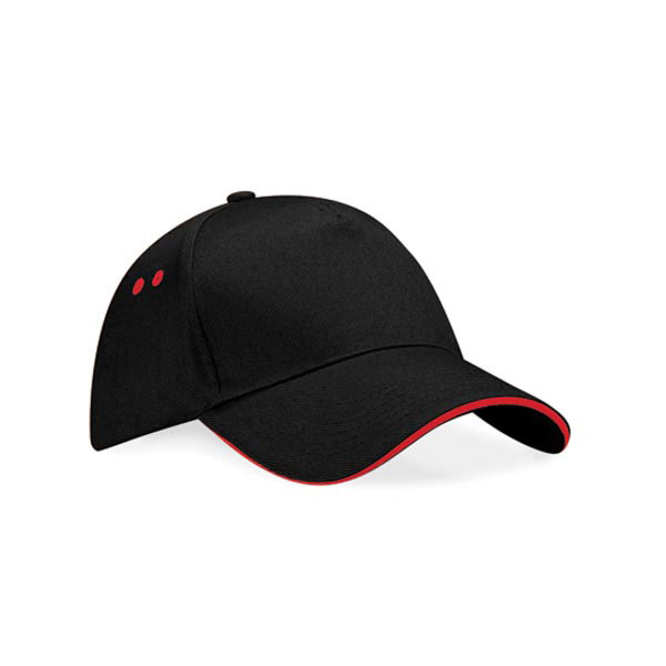 Beechfield Ultimate 5 Panel Cap - Sandwich Peak CB15C