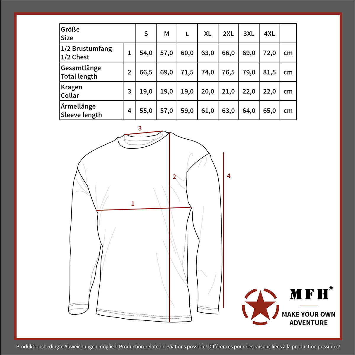 MFH Sweatshirt 00602A