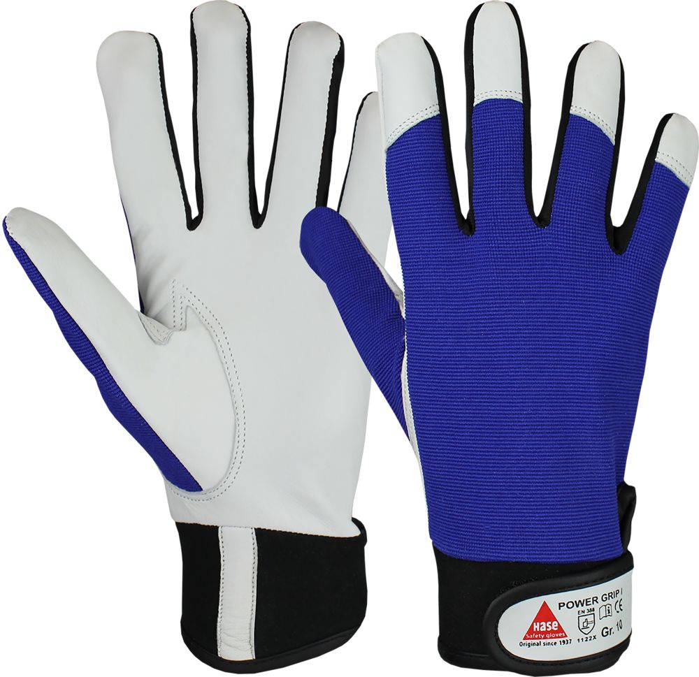 Hase Leder Handschuhe Power Grip I 402003