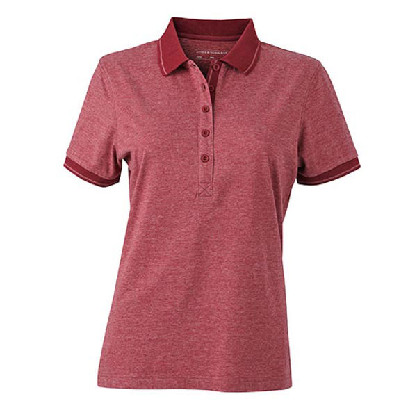 Daiber Ladies` Heather Polo JN705