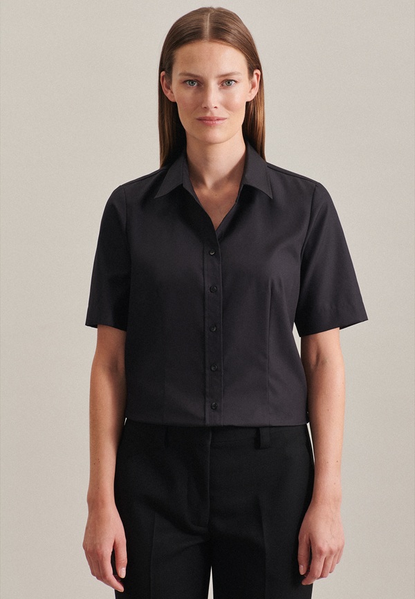 Seidensticker Damen Regular Fit Short Sleeve SN080605