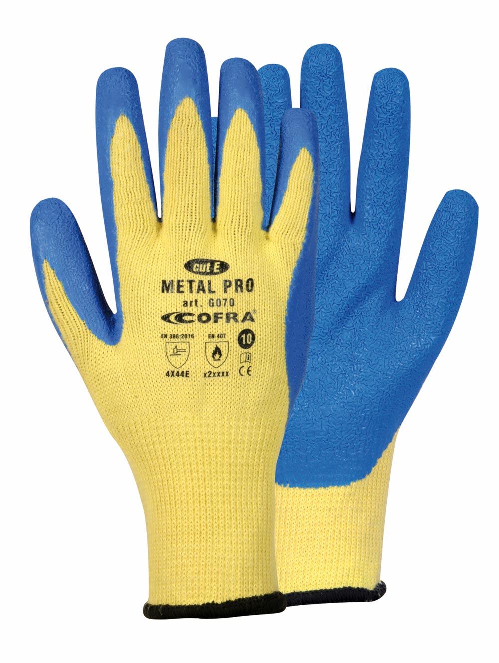 Cofra 12x Schnittschutz Handschuhe METAL PRO