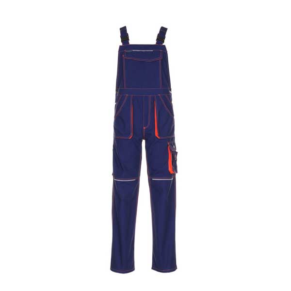 PLANAM Latzhose Basalt Neon 6230