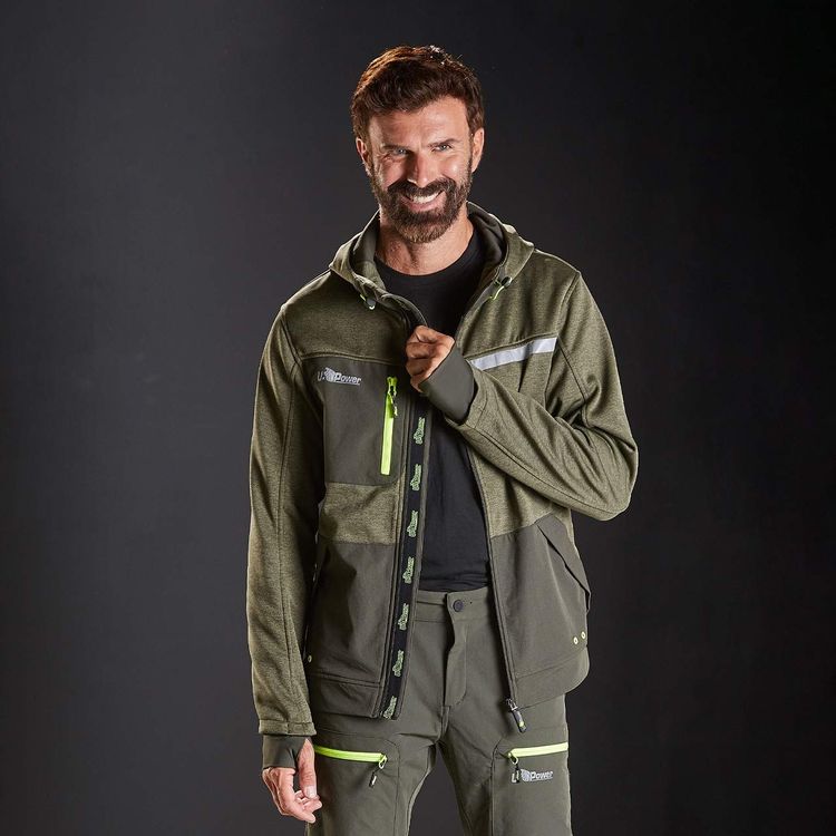 U-Power Arbeits-Sweatshirt mit Kapuze GALAXY WFU275BC