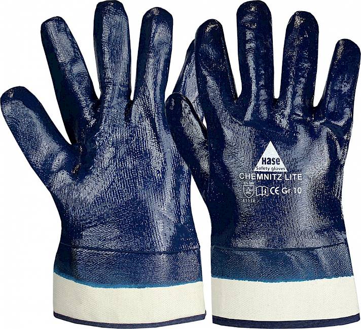 Hase 10x Nitril Handschuhe Chemnitz Lite