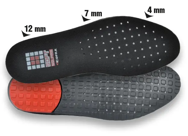 Cofra Einlegesohle SOFT SQUARE