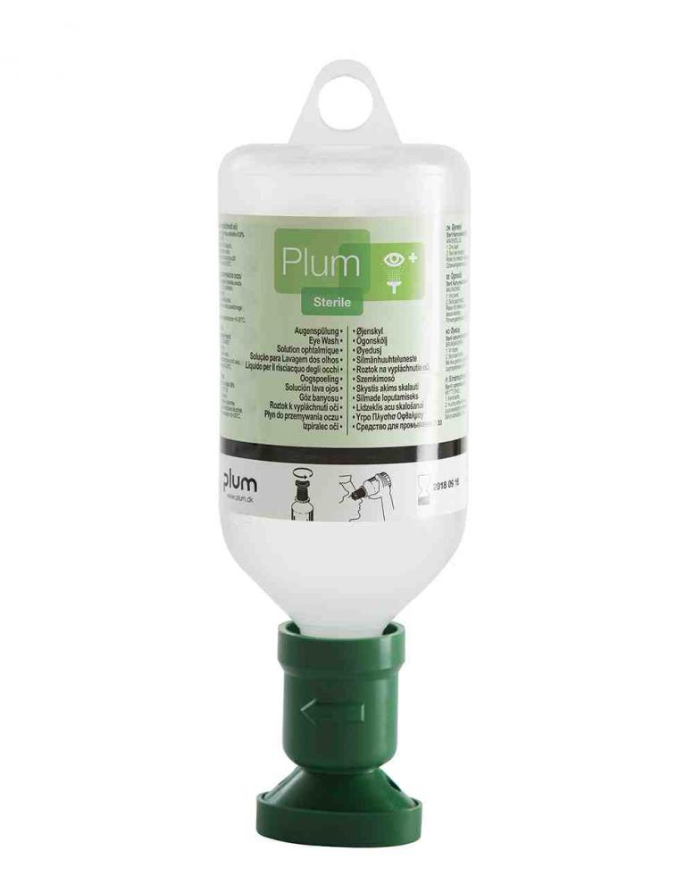 Plum Augenspülflasche 500 ml Natiumchloridlösung