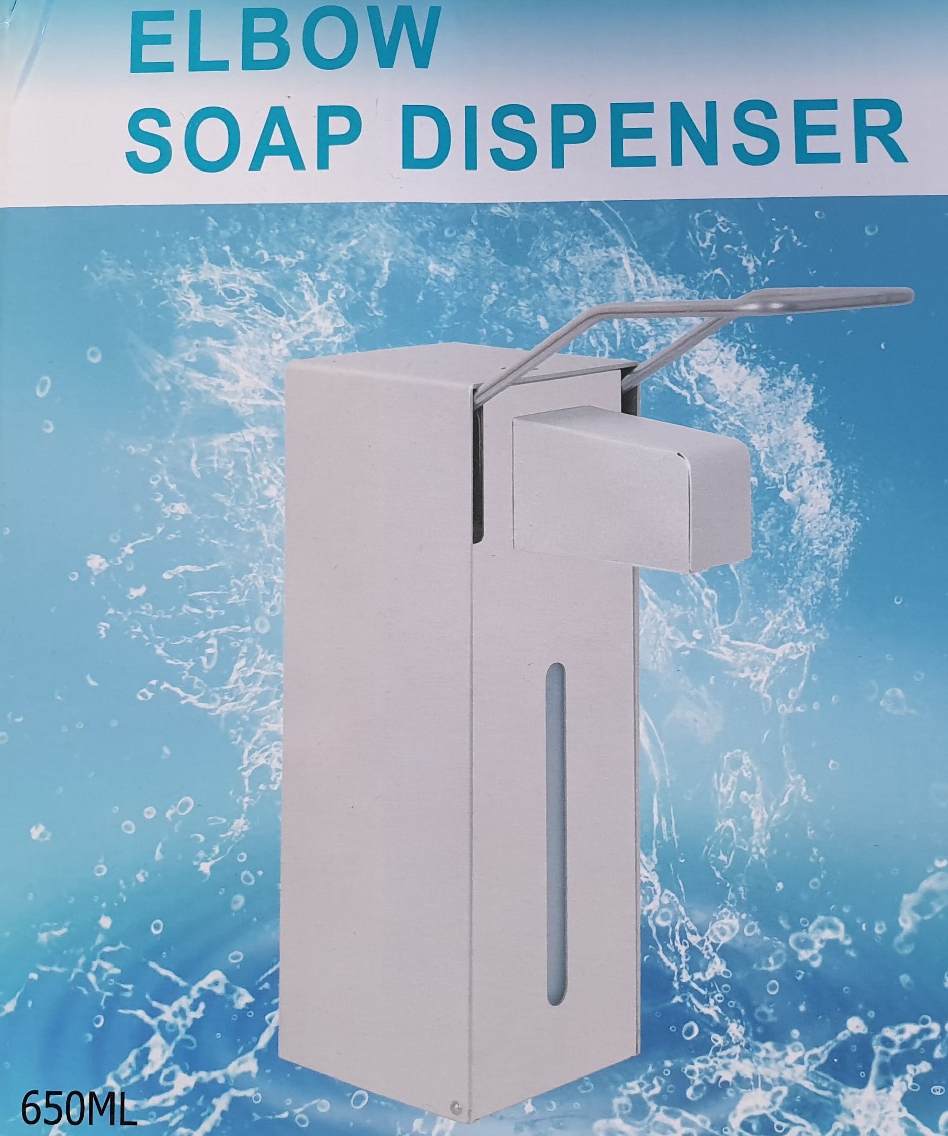 Edelstahl Desinfektionsspender / Seifenspender absperrbar 650 ml